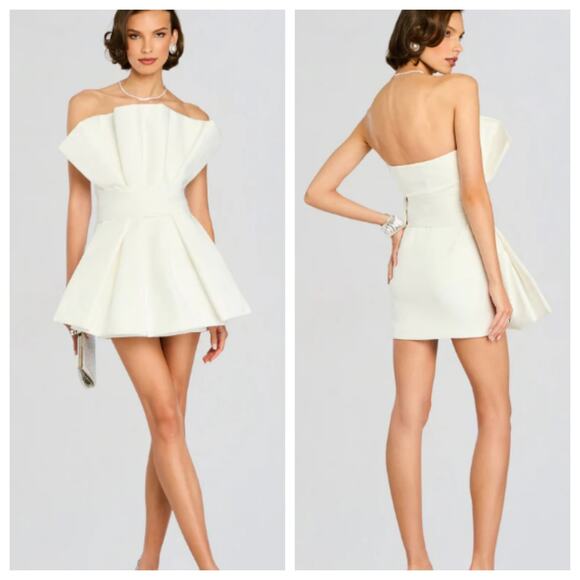 Retrofete Annette Strapless Mini Dress NWT Size S - Picture 1 of 7